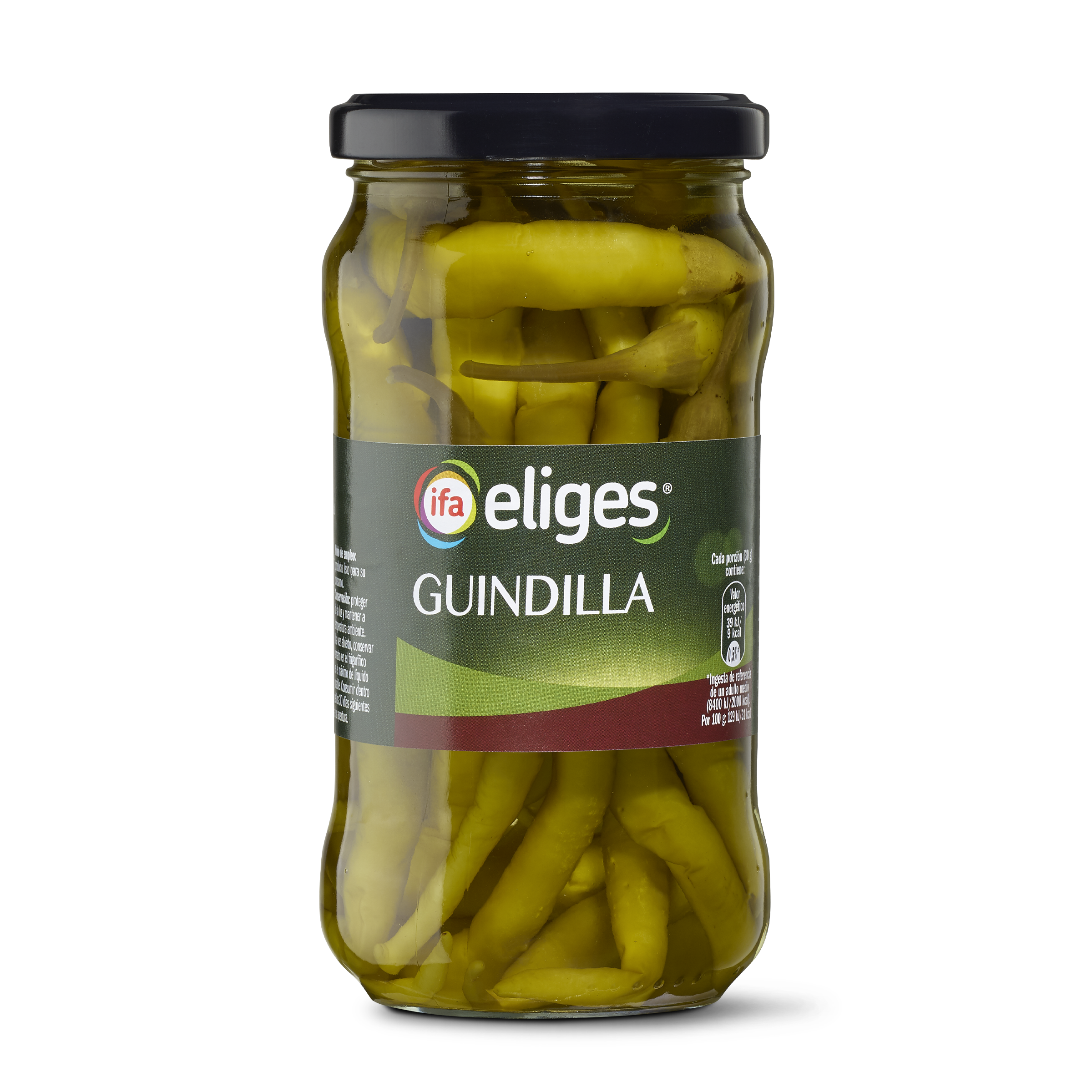 Guindilla cristal Ifa eliges 130g escurr