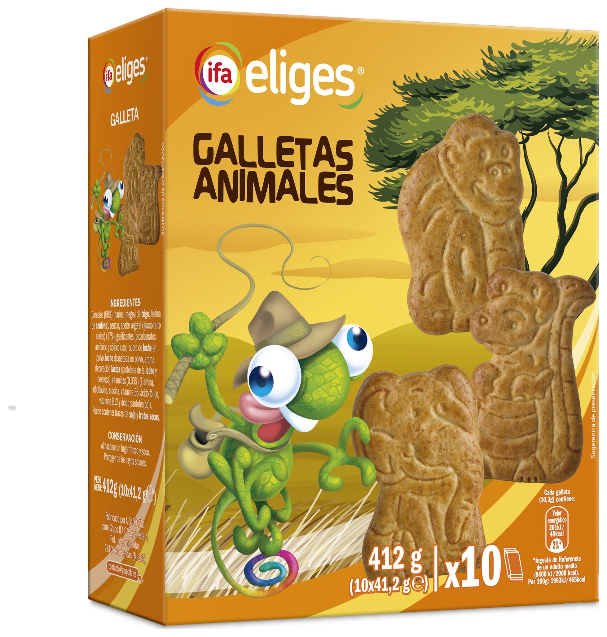 Galleta animalitos Ifa eliges p8 330g