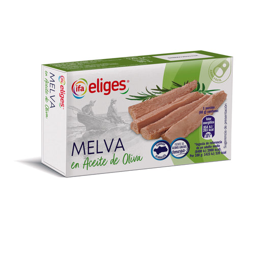 Melva aceite oliva rr125 Ifa eliges 80g escurr La Despensa