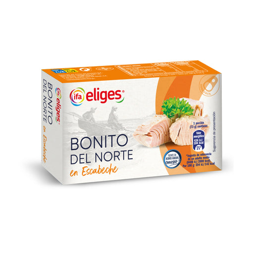 Bonito del norte escabeche ol120 Ifa eliges 69g escurr La Despensa