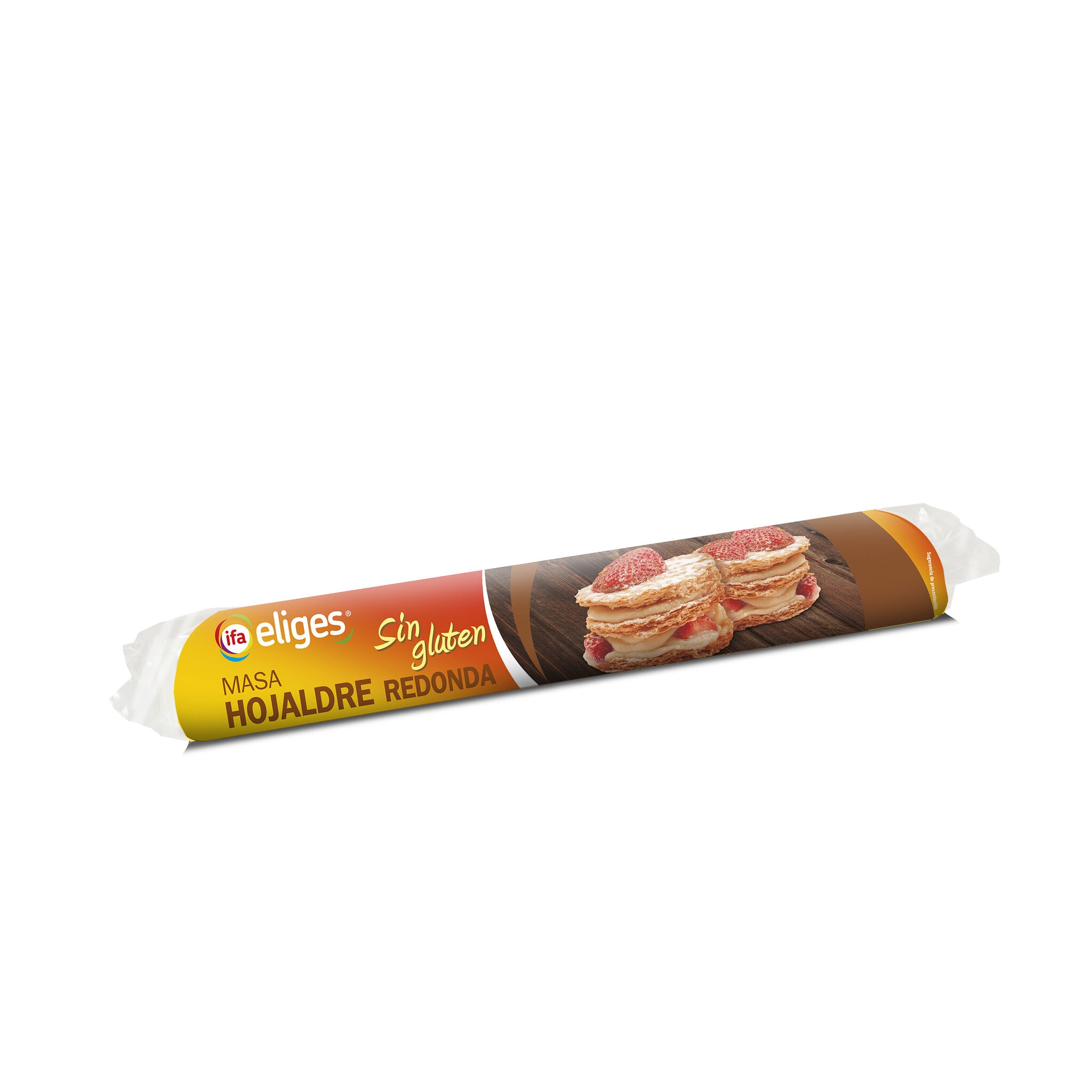 Masa de hojaldre sin gluten Ifa eliges 280g