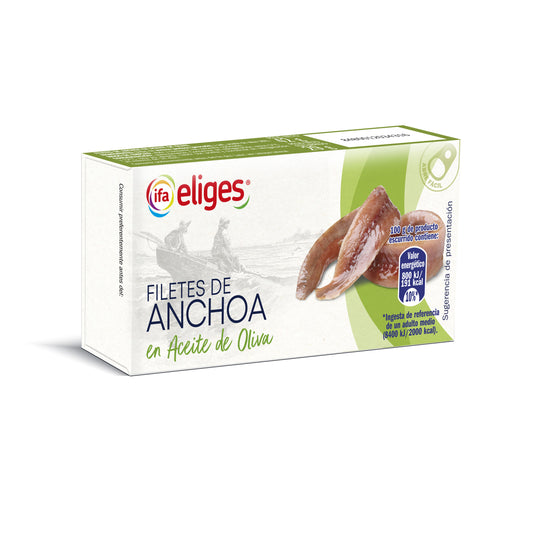 Filete de anchoa aceite de oliva rr42 Ifa eliges 29g escurr La Despensa