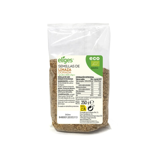 Semillas lino dorado eco eliges 250g La Despensa