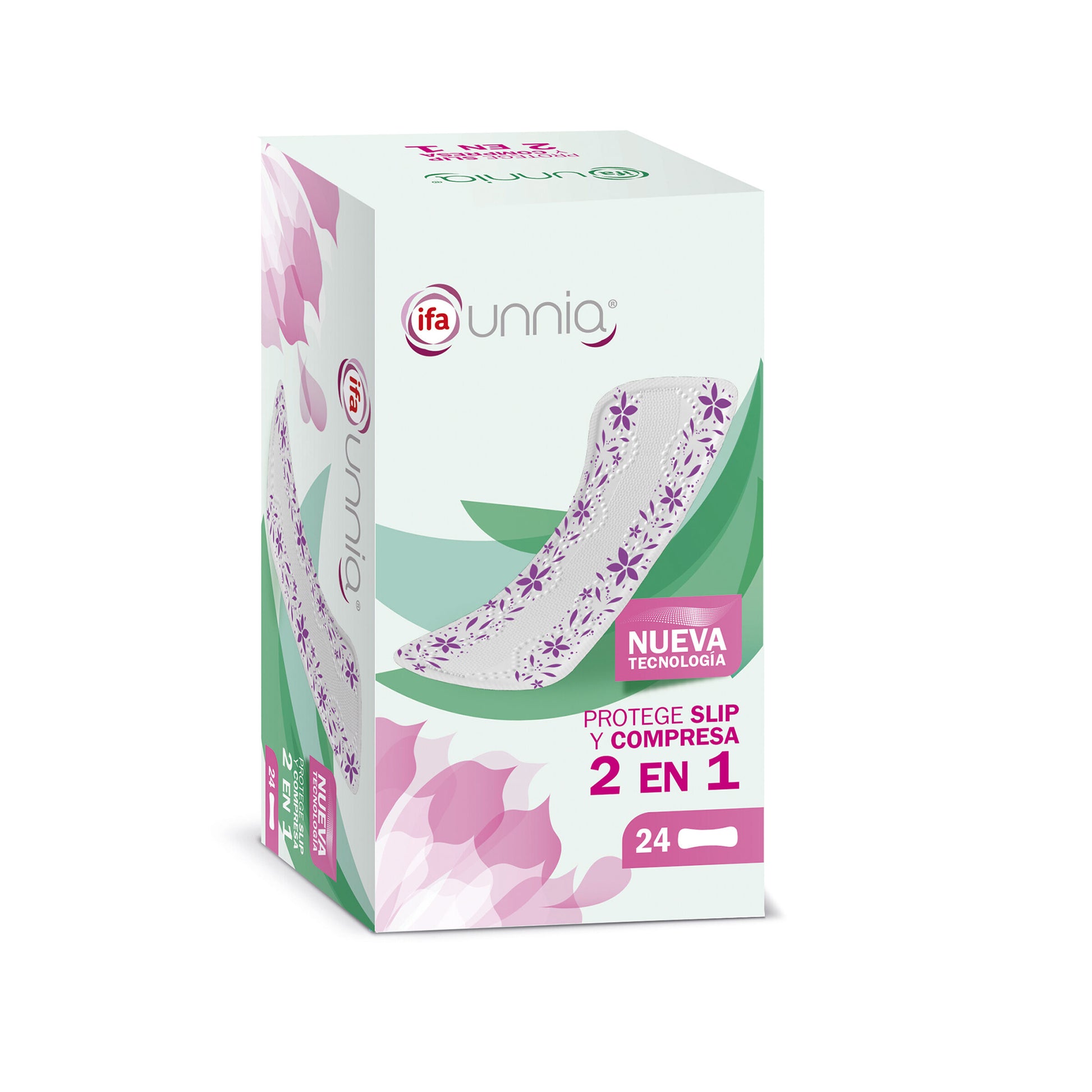 Protegeslip 2 en 1 unnia 24u