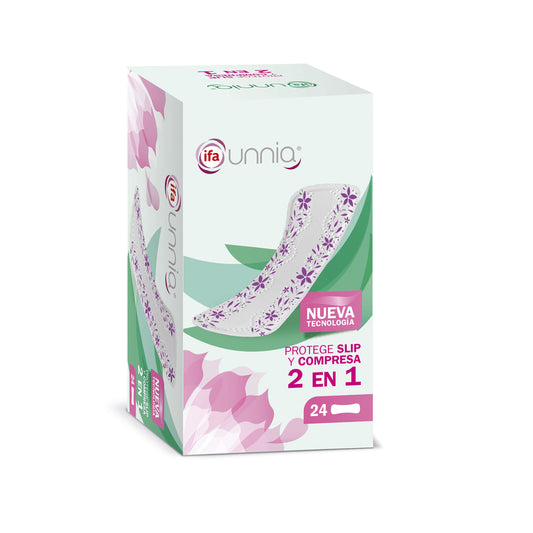 Protegeslip 2 en 1 unnia 24u La Despensa