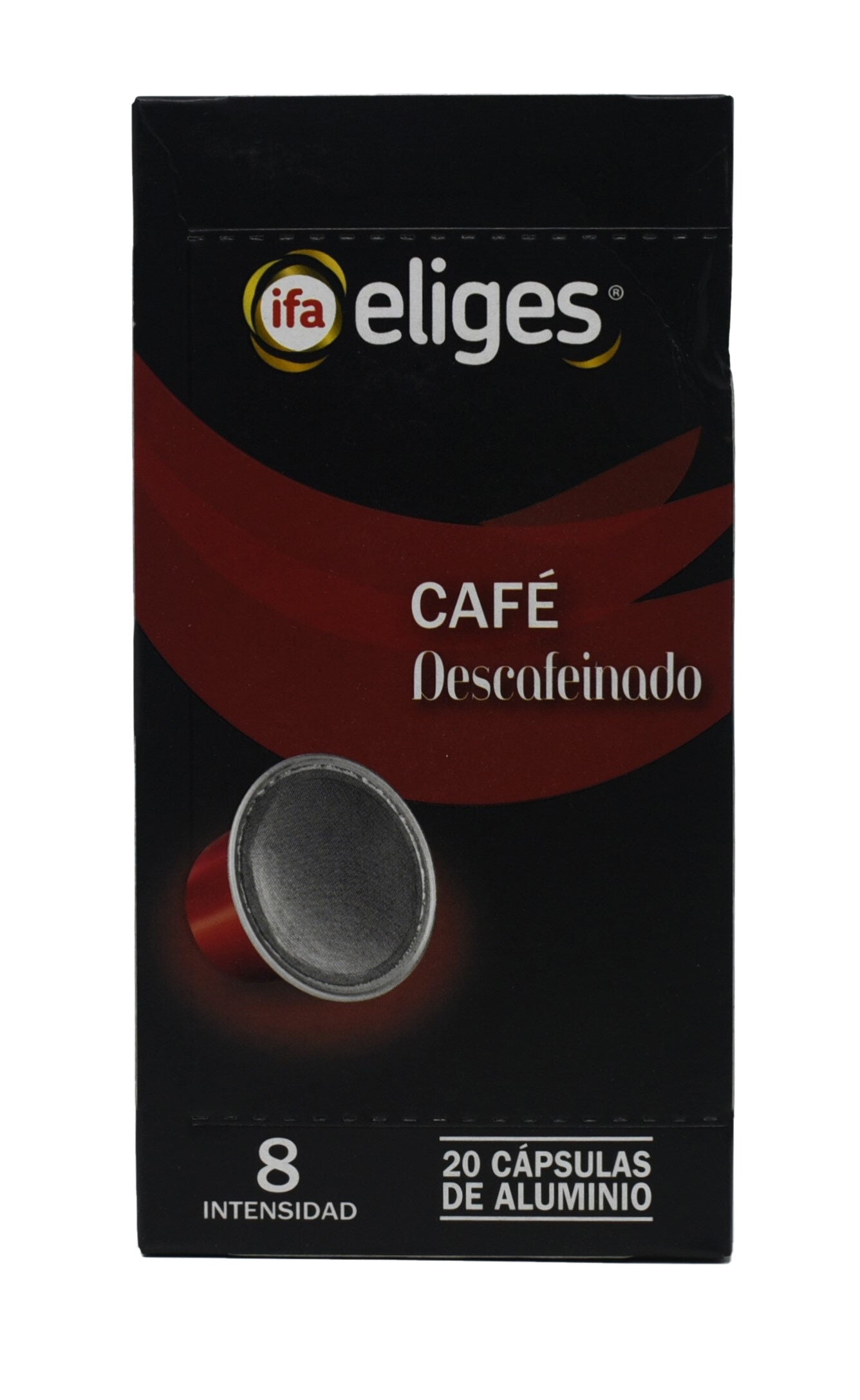 Cafe capsulas descafeinado nº 8 Ifa eliges p20 108g