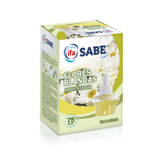 Ambientador eléctrico recambio flores blancas Ifa sabe 25ml La Despensa