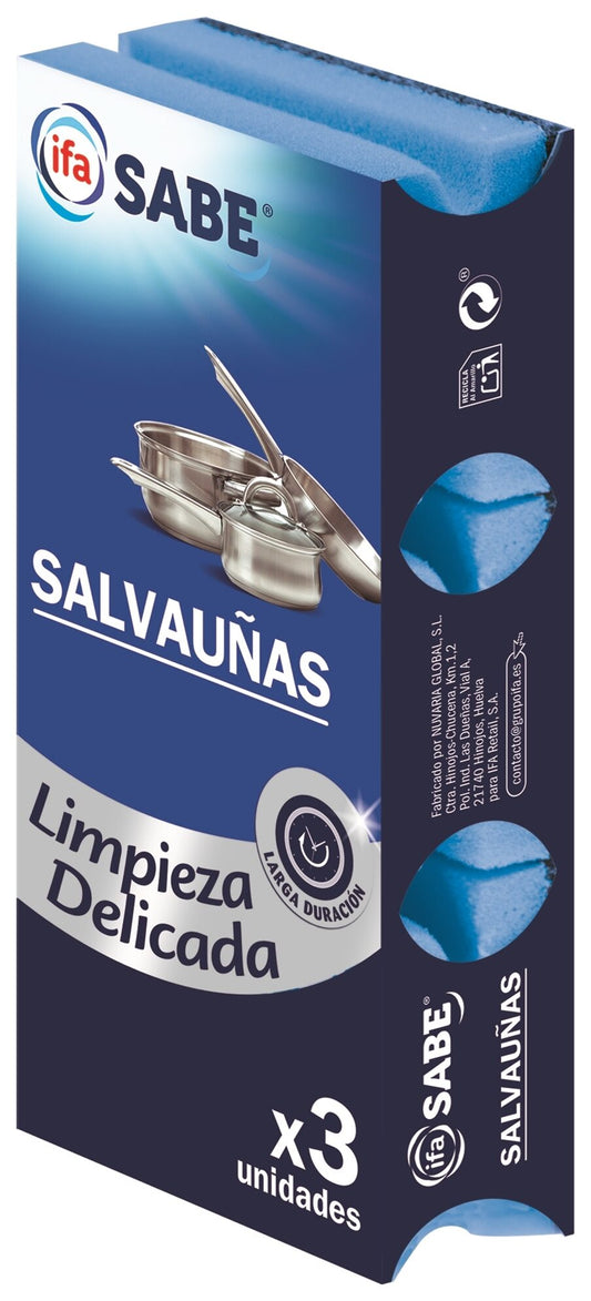Estropajo salvauñas no raya Ifa sabe 3u La Despensa