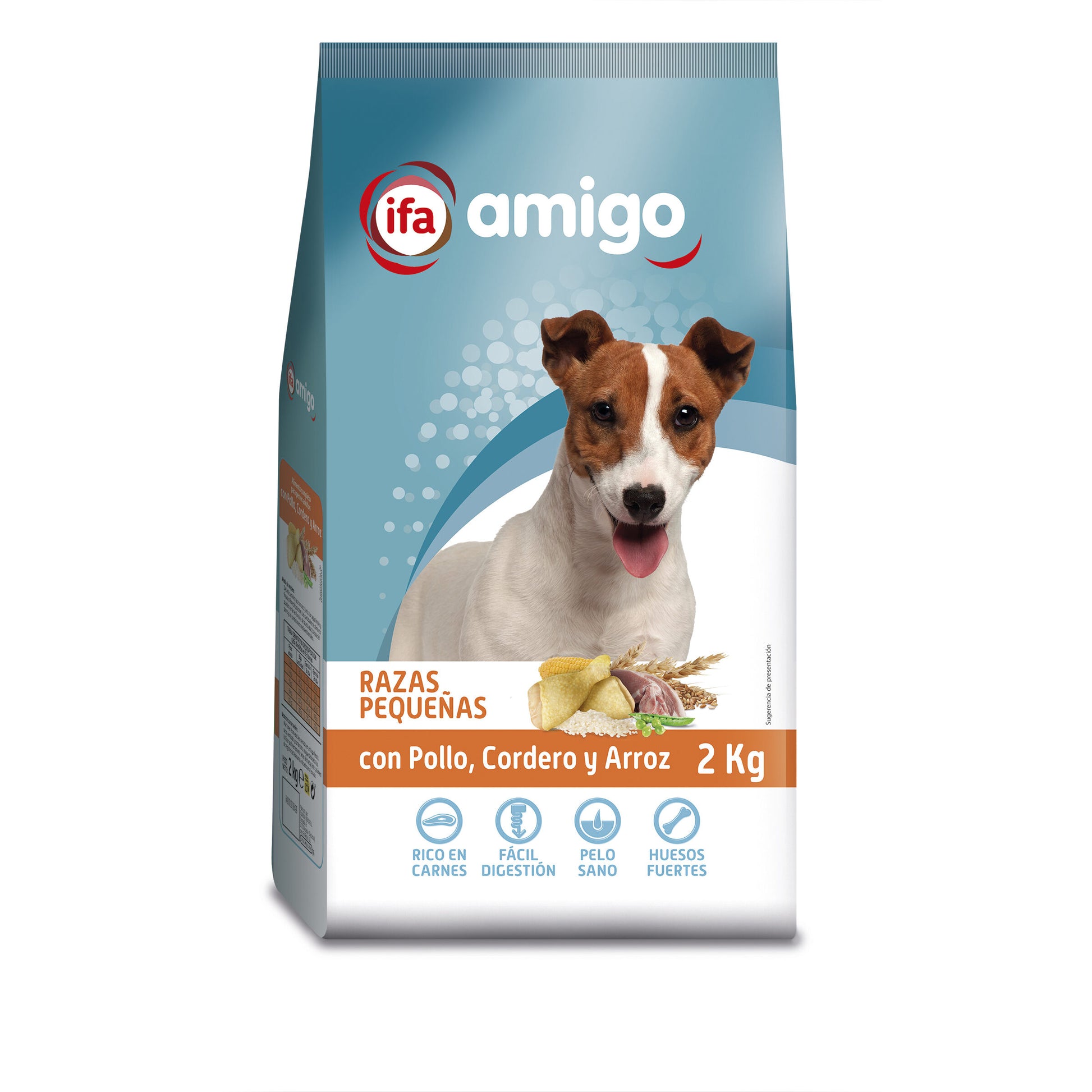 Comida seca  perro multicompo raza pequeña Ifa amigo 2kg