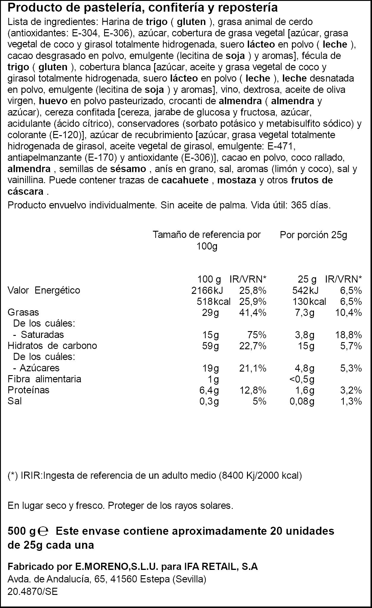 Surtido pastas surtido Ifa eliges 500g
