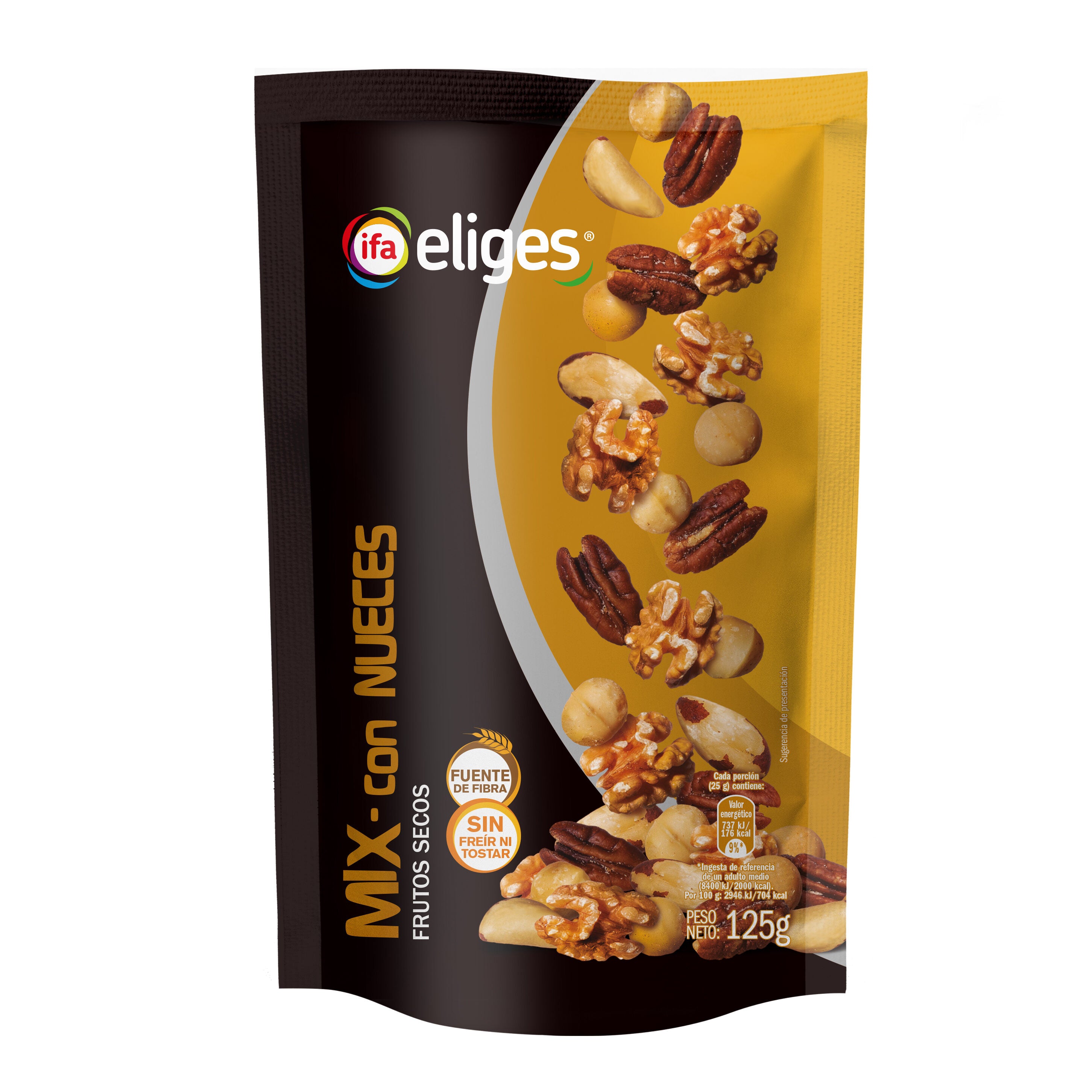 Cocktail nueces mix Ifa eliges 125g