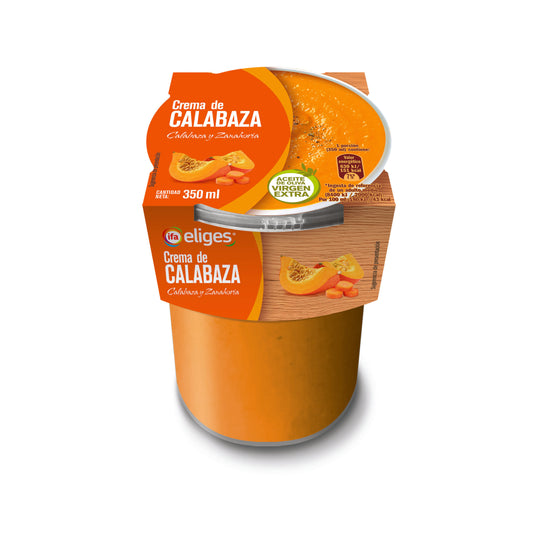 Crema calabaza refrigerada Ifa eliges 350ml La Despensa