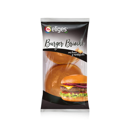 Pan hamburguesa brioche Ifa eliges p4 220g La Despensa