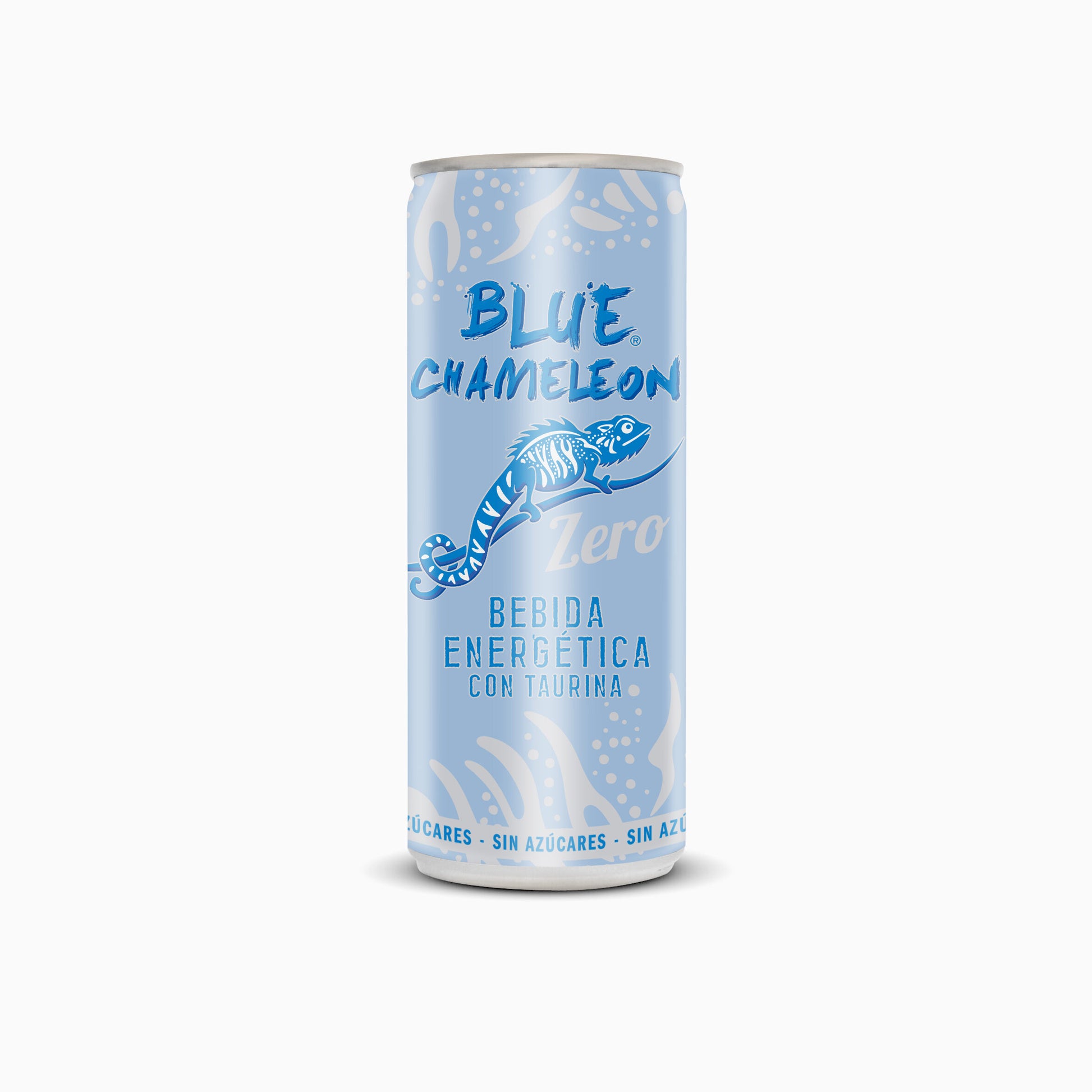 Bebida energética zero lata Blue chameleon 25cl