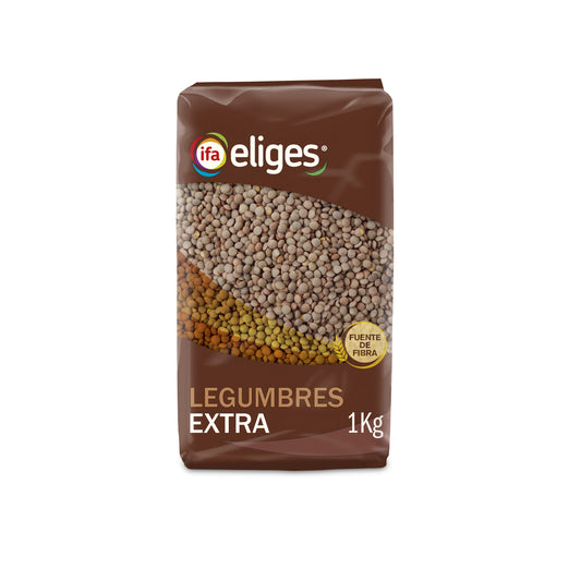 LENTEJA PARDA BOLSA IFA ELIGES 1KG La Despensa