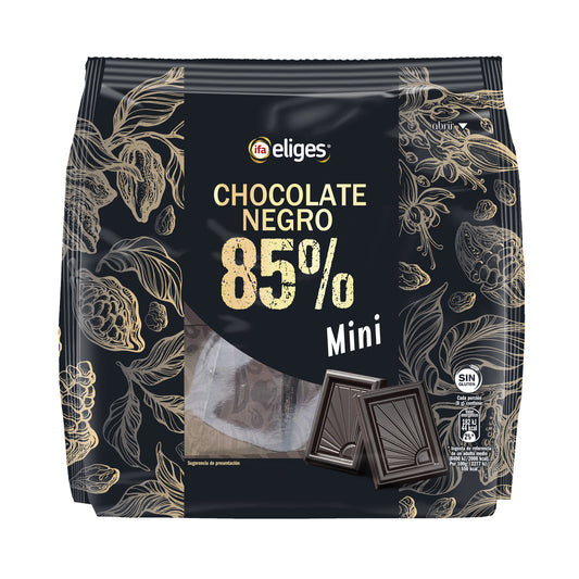 Mini chocolatinas chocolate negro 85% Ifa eliges 200g La Despensa