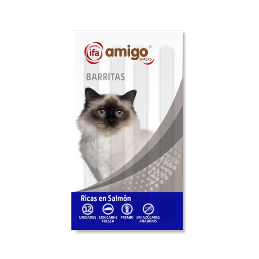 Snacks gato barrita salmón Ifa amigo 60g La Despensa