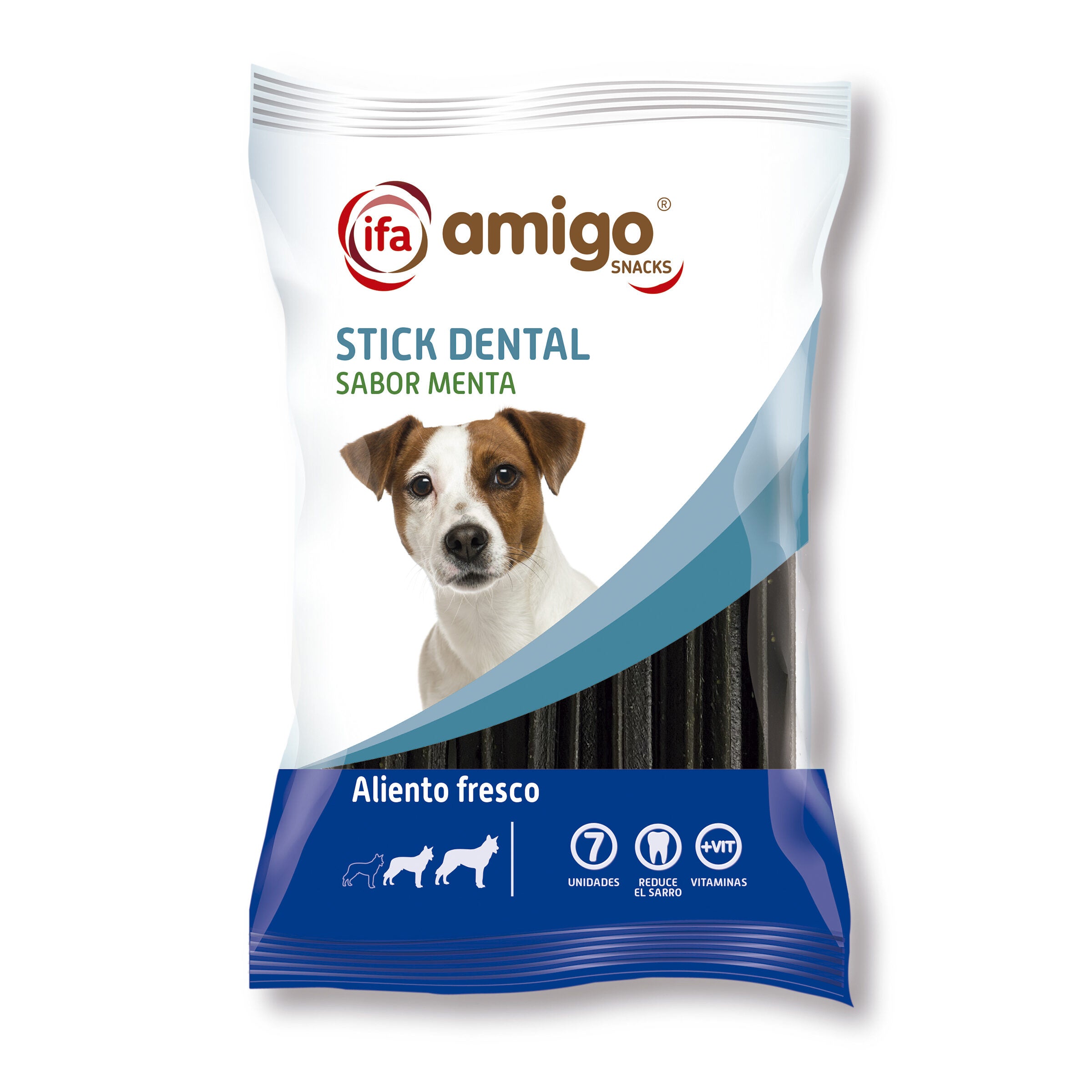 Snacks perro stick dental menta Ifa amigo 200g