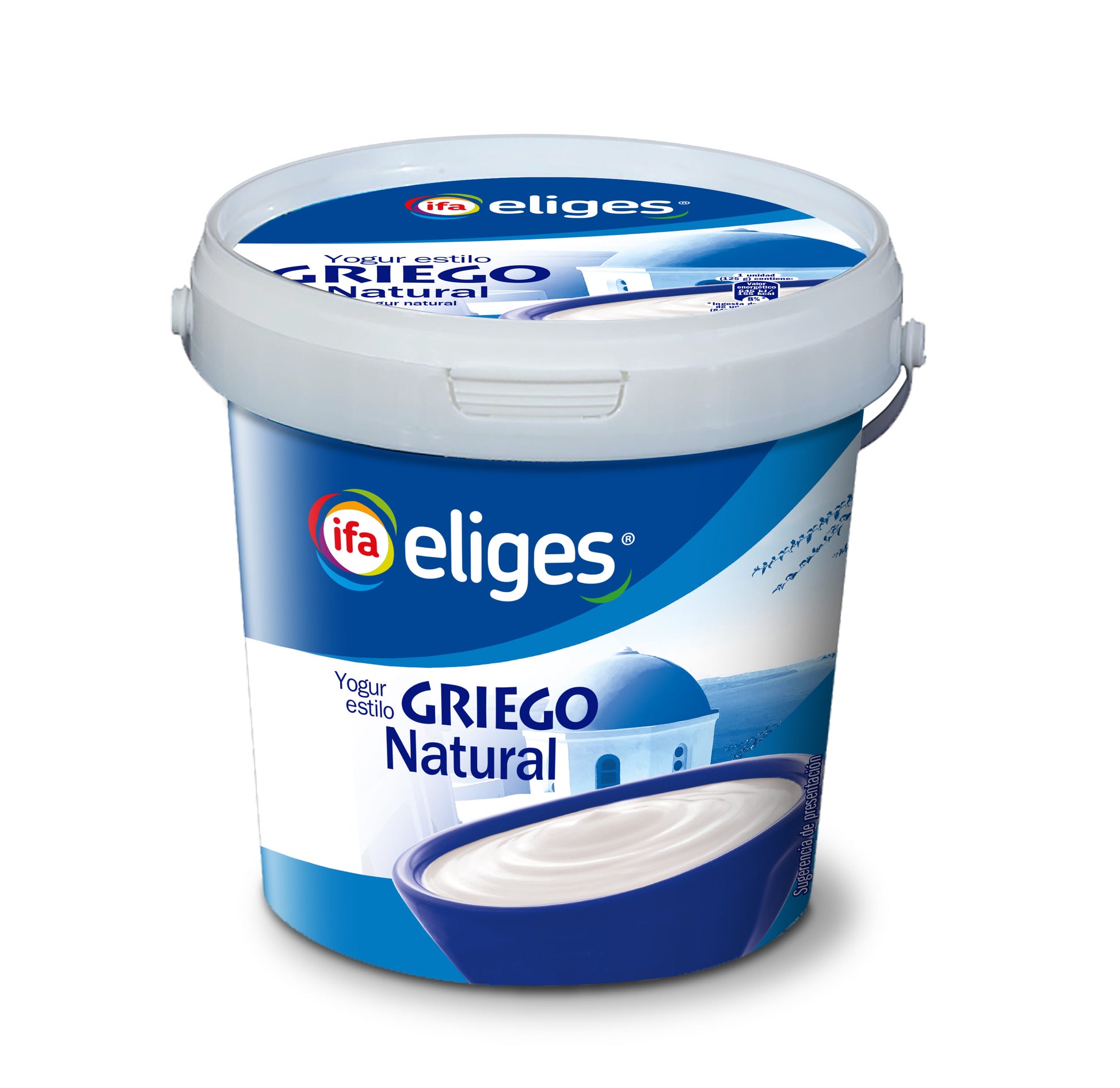 Yogur griego natural Ifa eliges 1kg