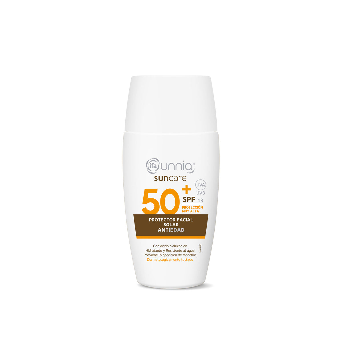 Leche solar hidratante facial spf 50 Ifa unnia 50ml