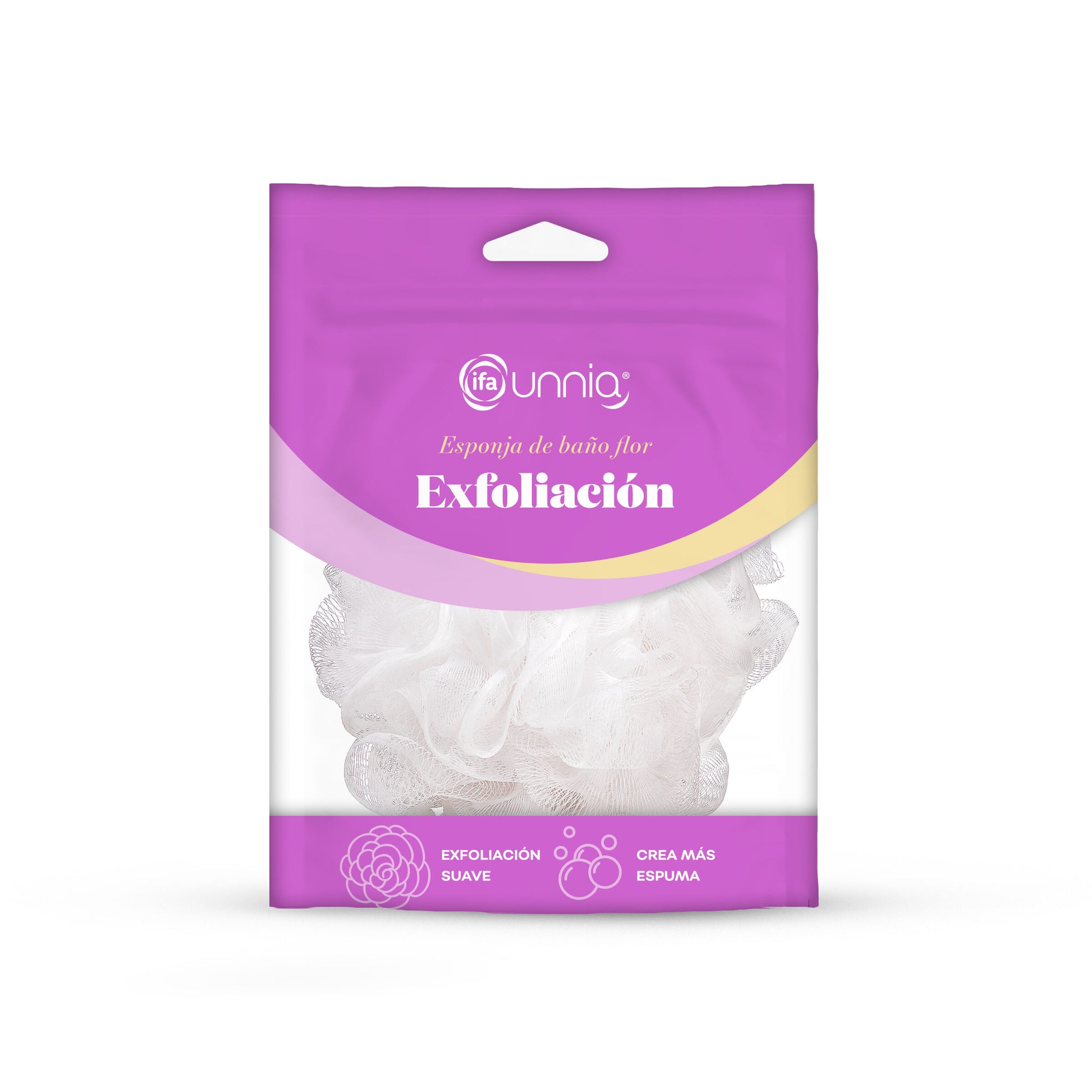 Esponja flor exfoliante Ifa unnia  1u