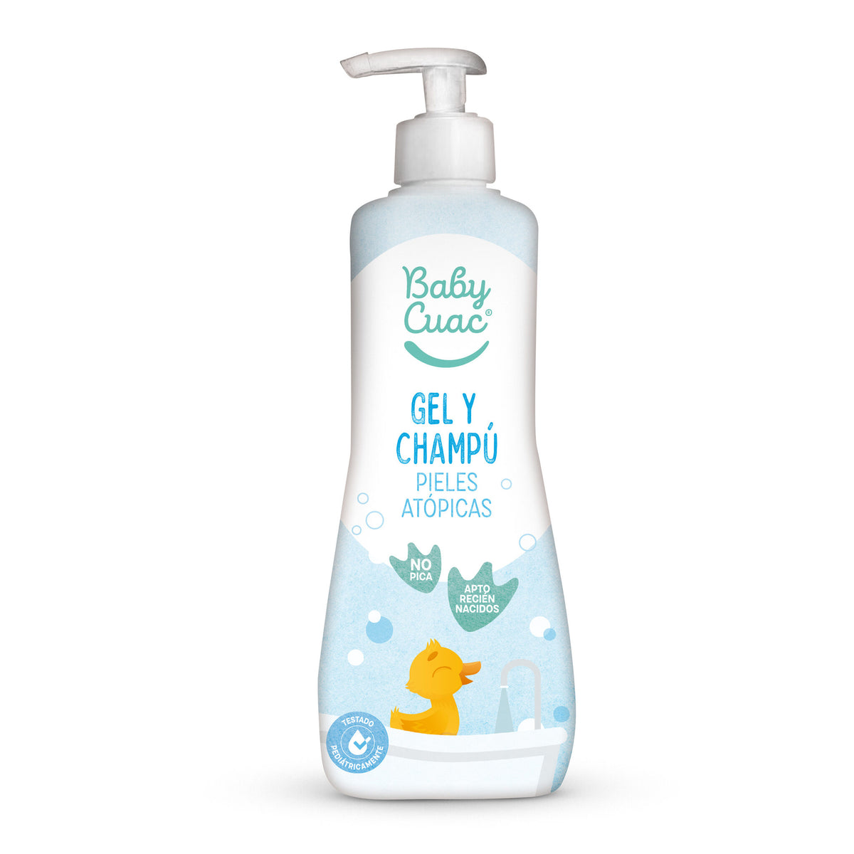 Gel y champu pieles atopicas Baby cuac 500ml