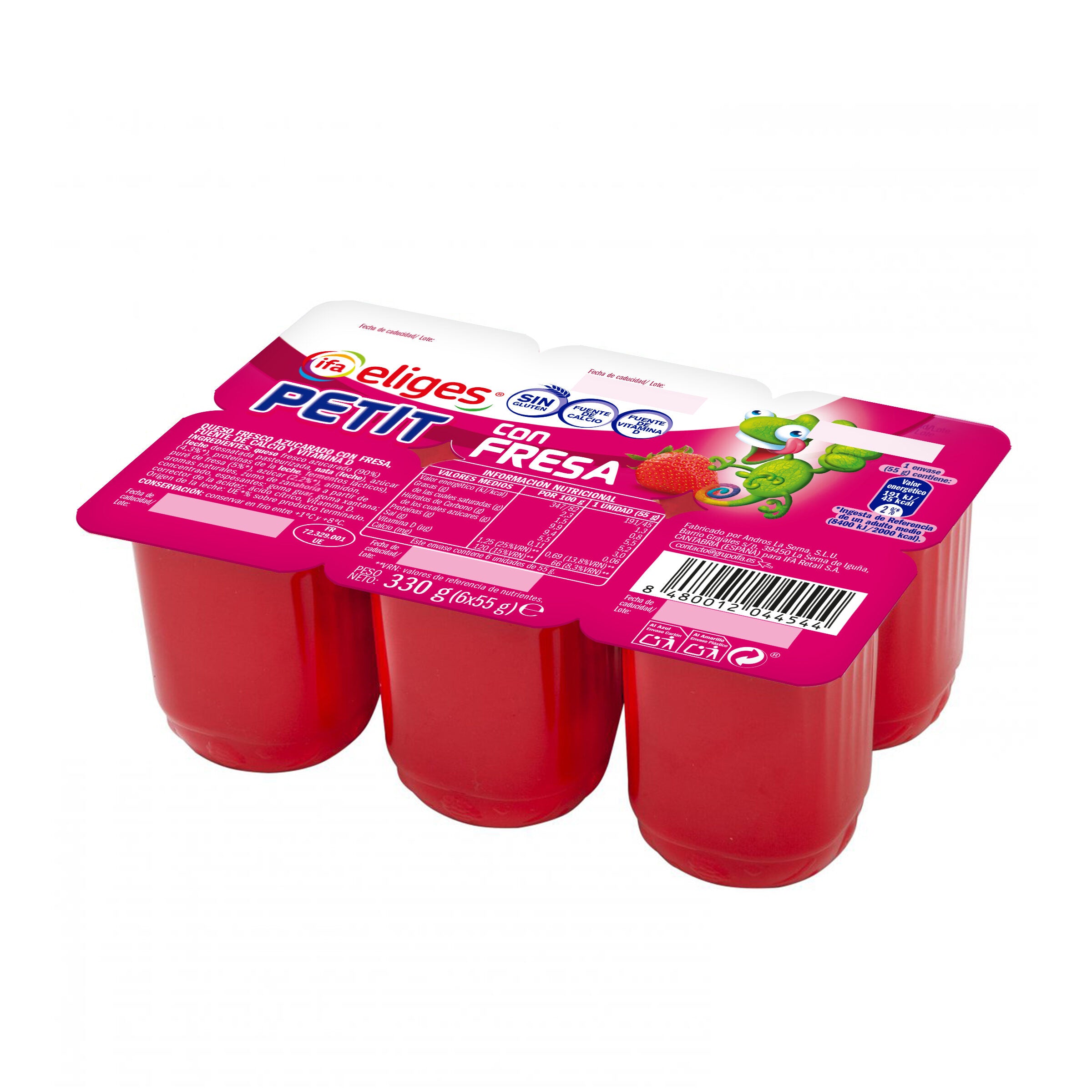 Petit fresa solido Ifa eliges p6 55g/u