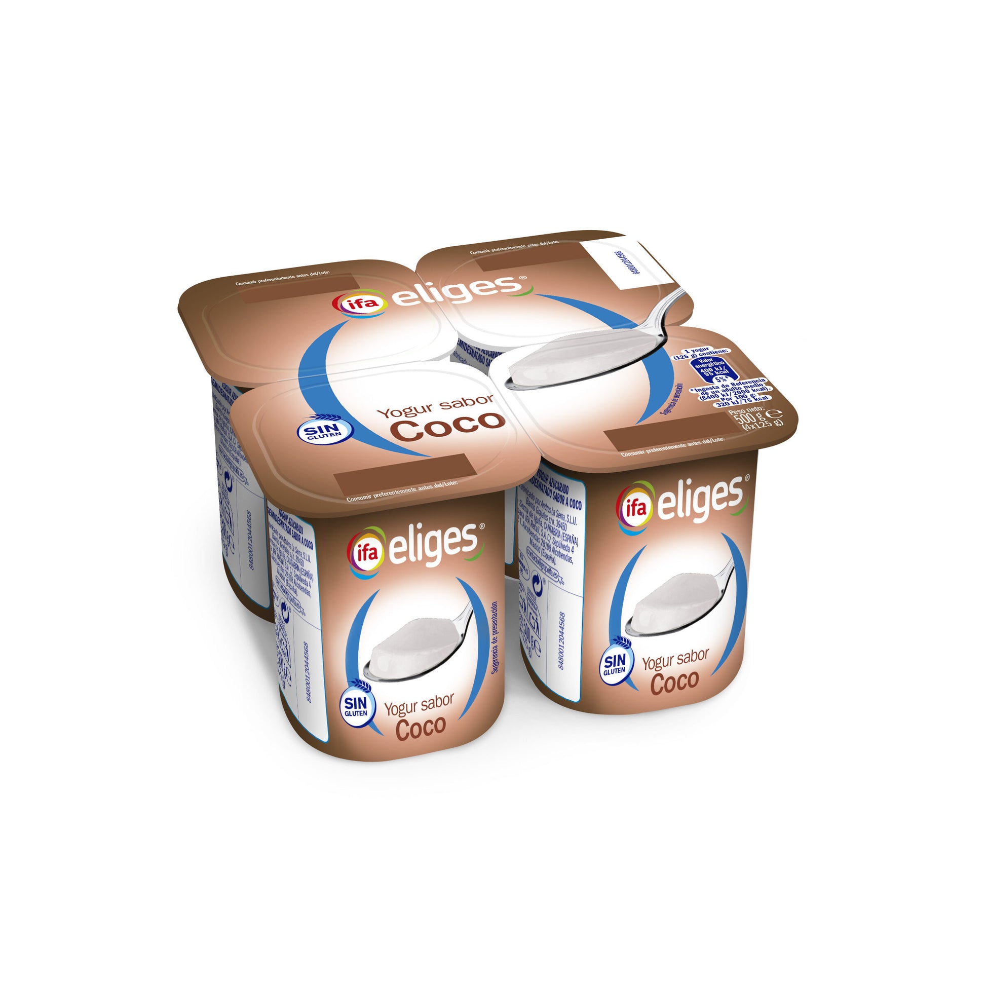 Yogurt coco Ifa eliges p4 125g/u