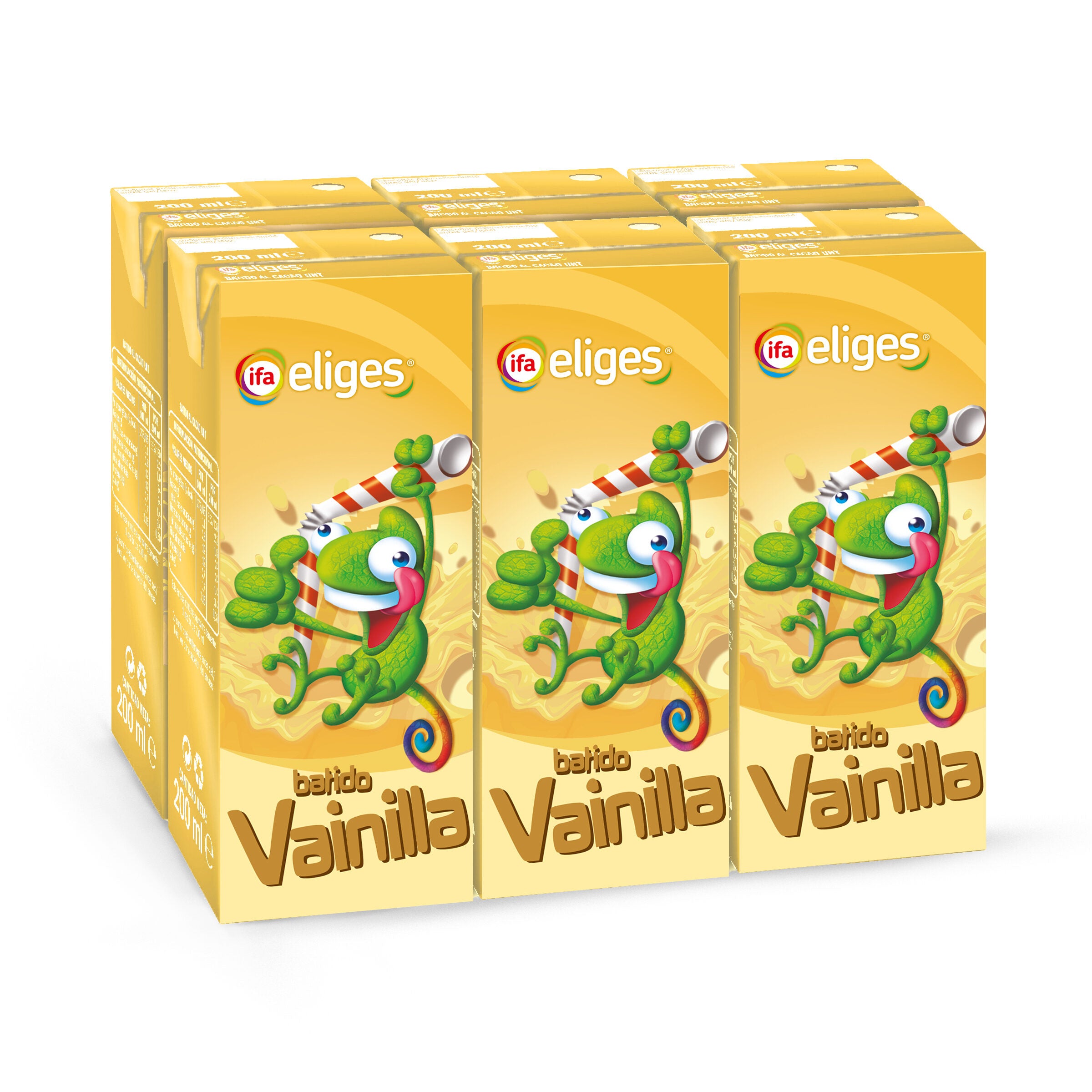 Vainilla minibrick Ifa eliges p6 200ml/u