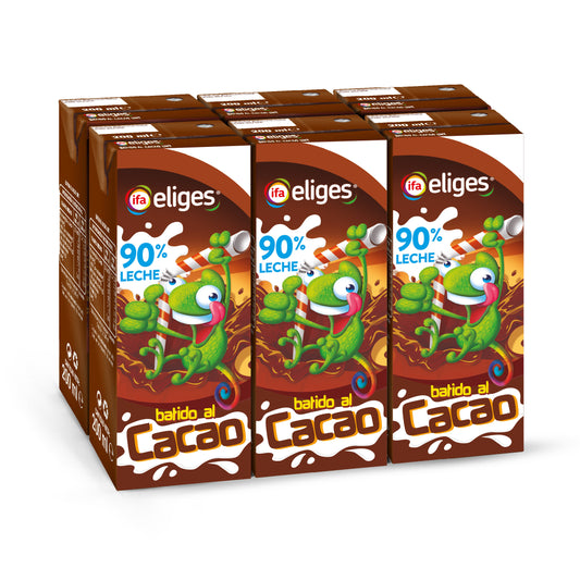 Batido 90% leche Ifa eliges p6 200ml/u La Despensa