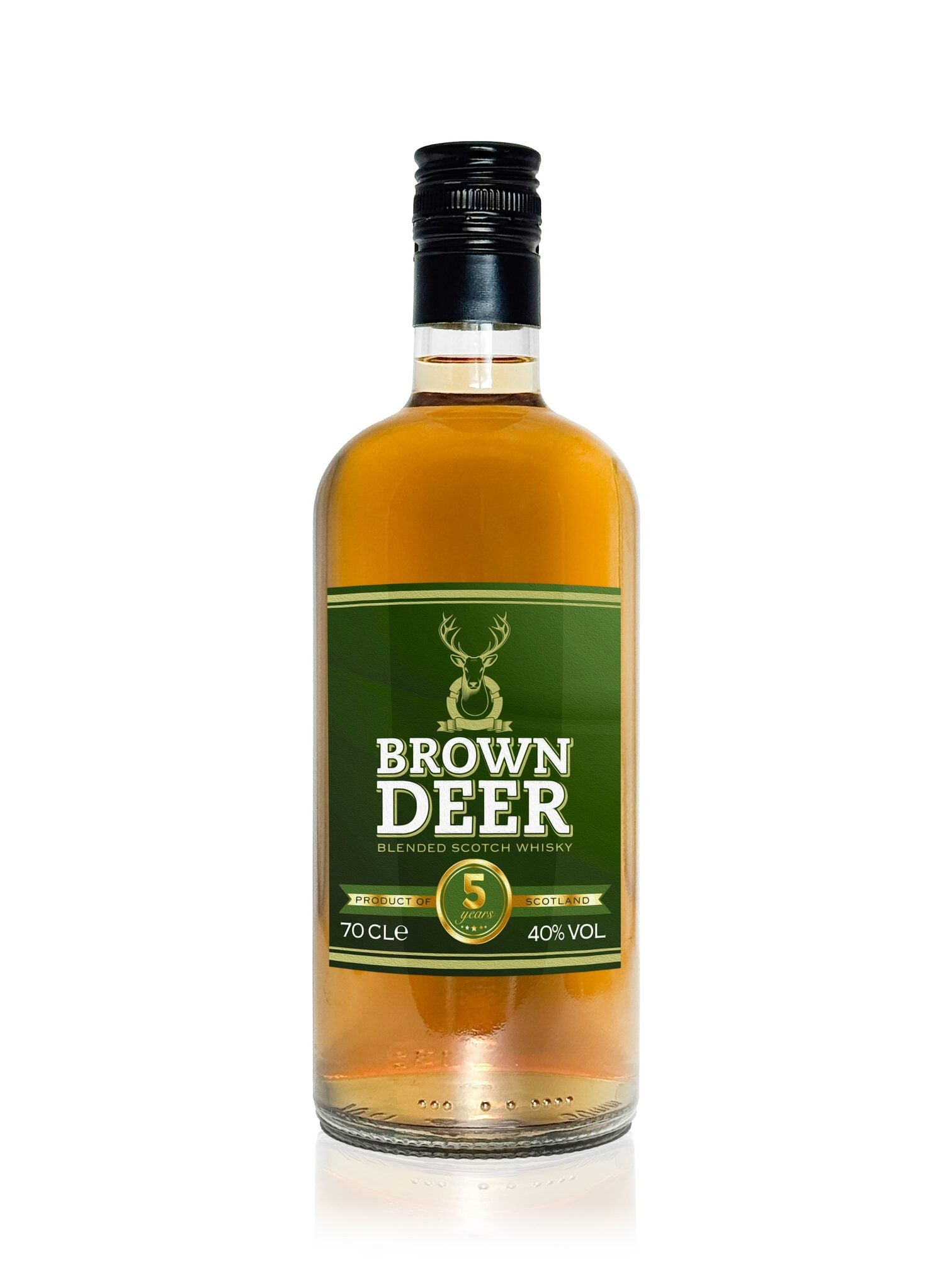 Whisky escocés viejo Brown deer 700ml