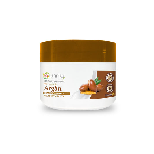 Loción corporal aceite argan Unnia 250ml La Despensa