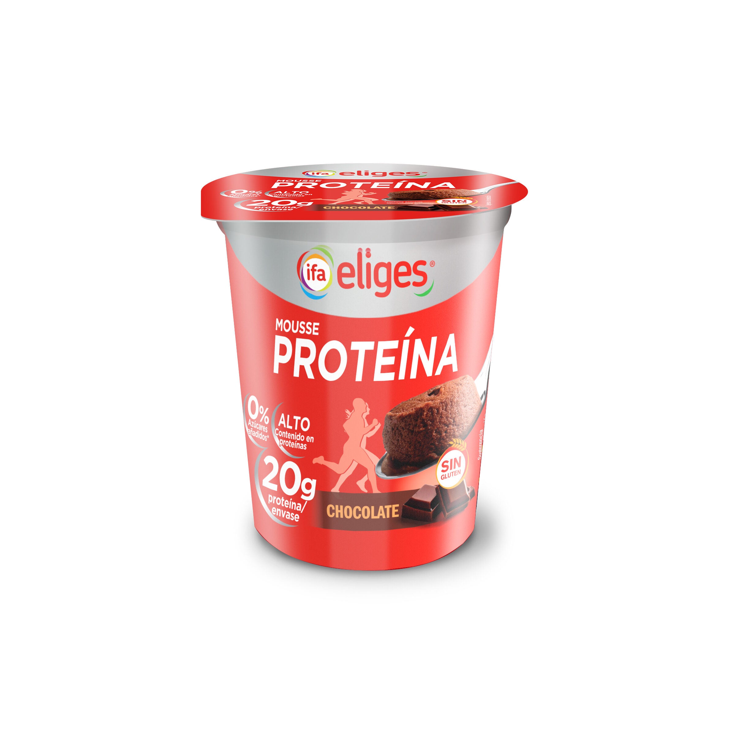 Mousse chocolate proteico Ifa eliges 200g