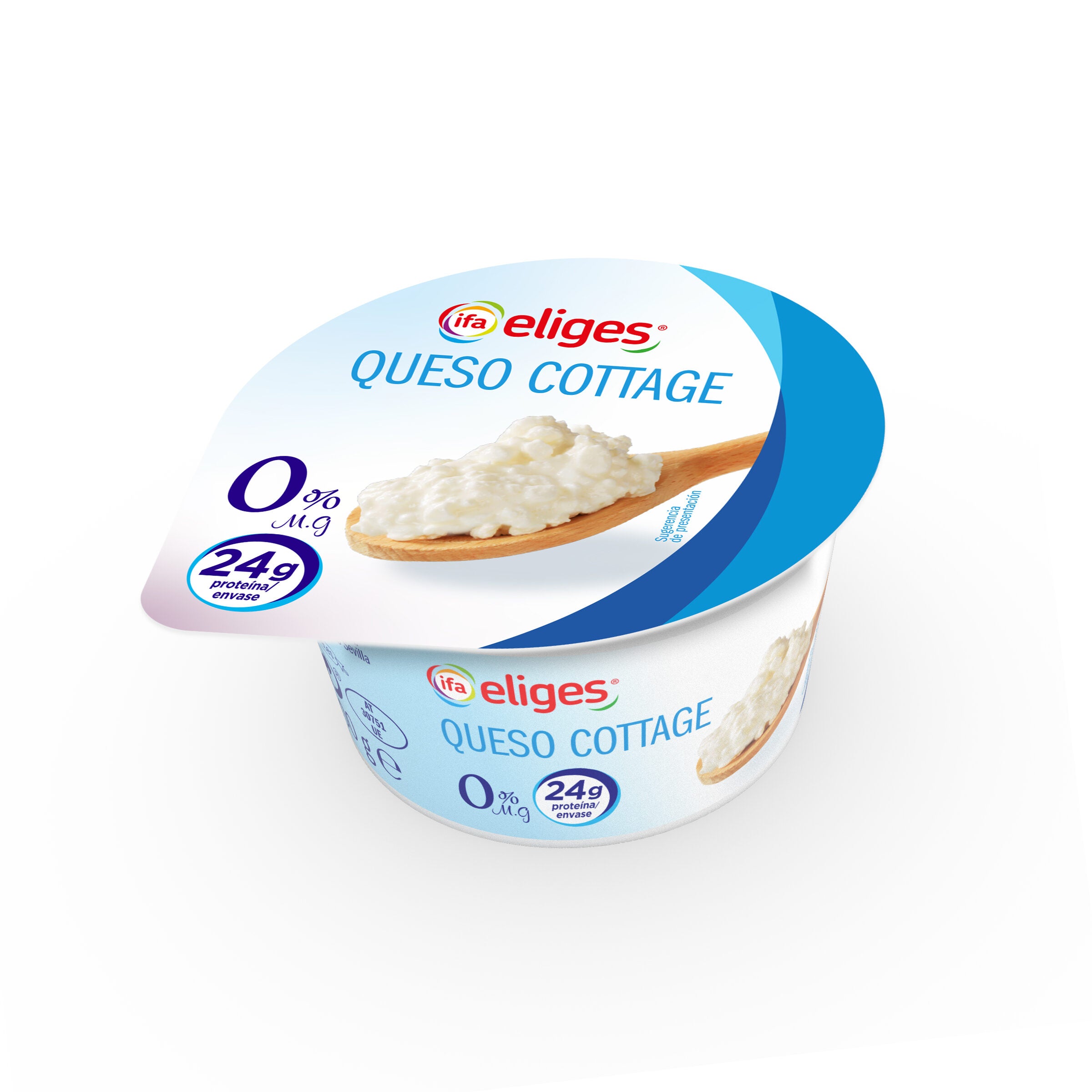 Queso cottage 0% mg Ifa eliges 200g