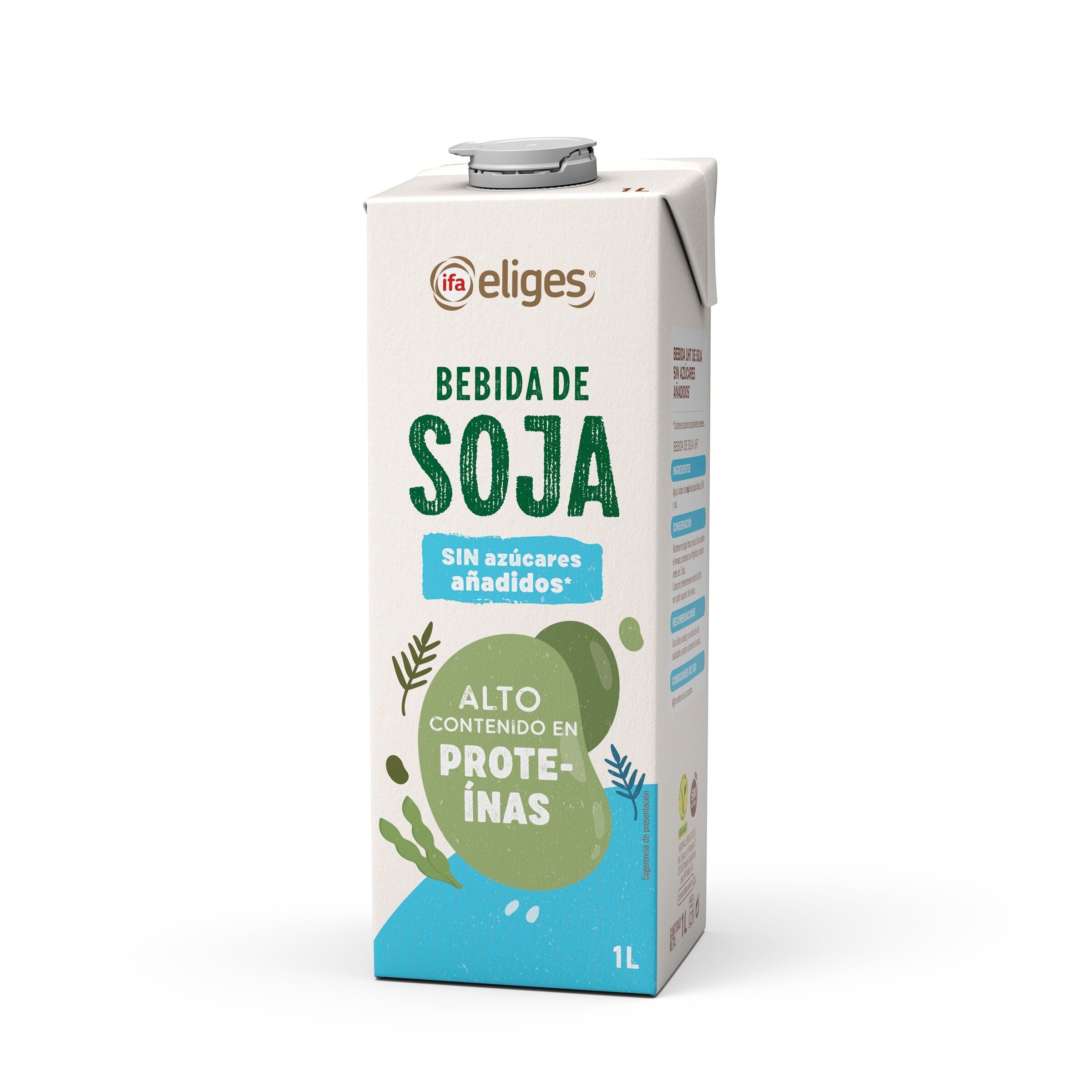 Bebida soja sin azúcar Ifa eliges 1l