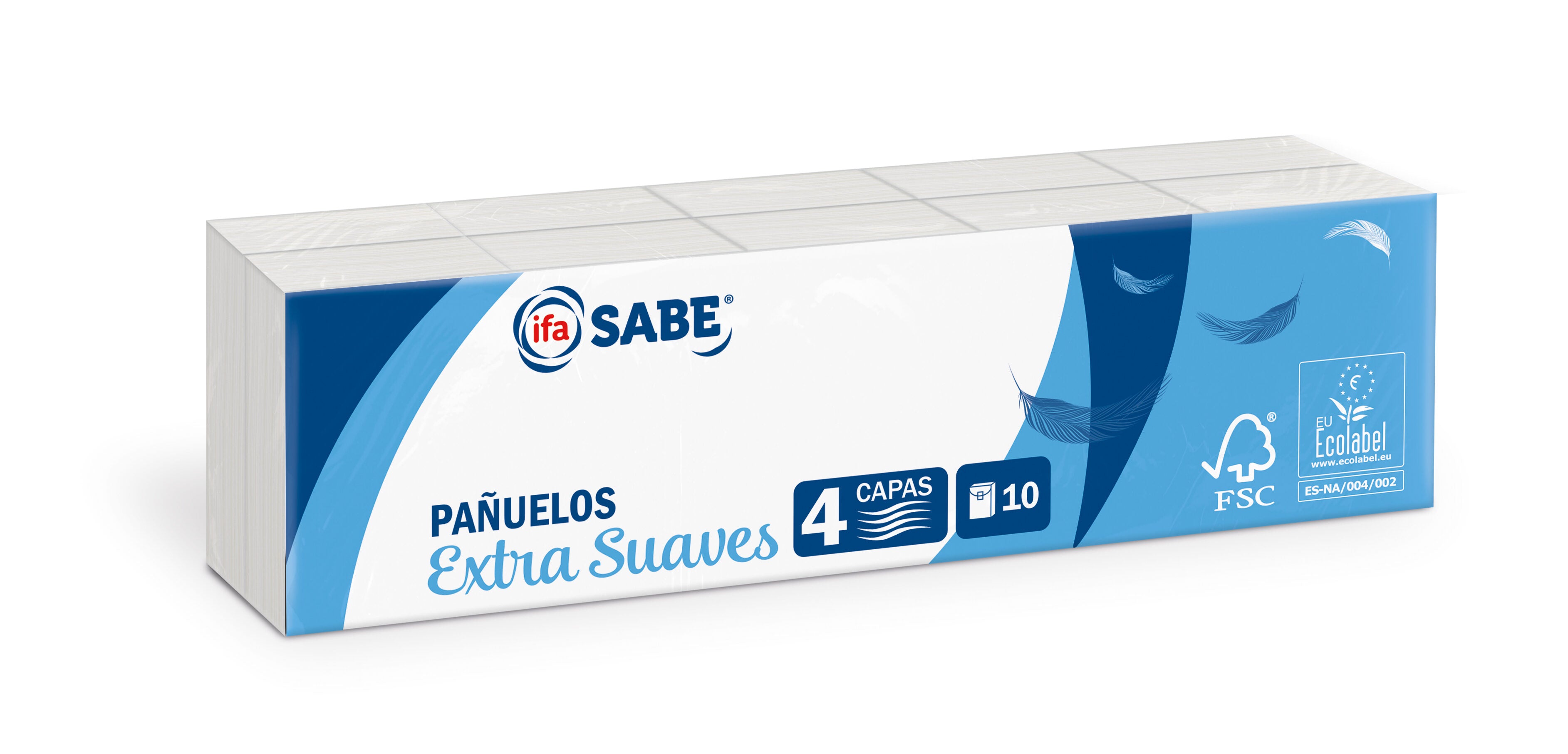 Pañuelos bolsillo suave Ifa sabe 10u