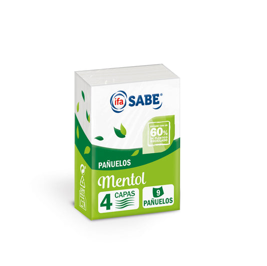 Pañuelo bolsillo mentol Ifa sabe 10u La Despensa
