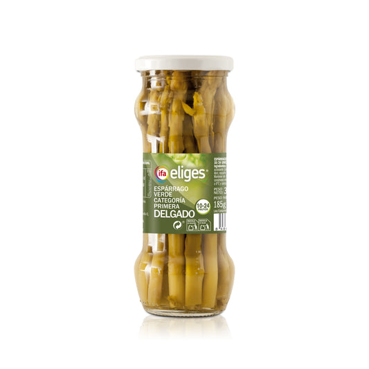 Espárrago verde cristal Ifa eliges 190g escurr La Despensa