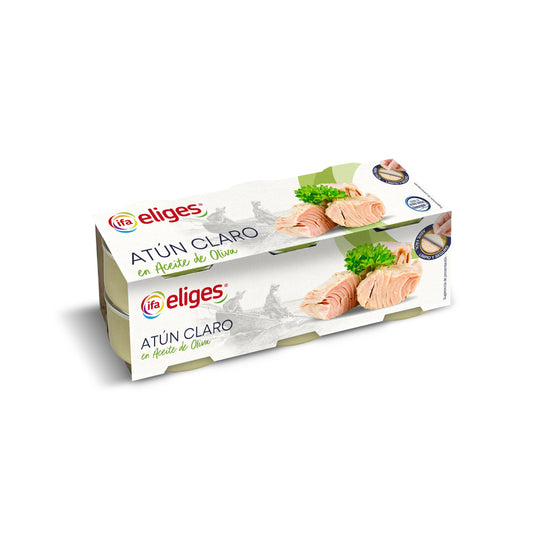 Atun claro aceite oliva Ifa eliges p6 52g escurr La Despensa