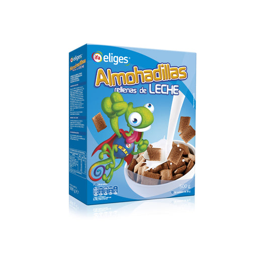 Cereal almohadilla relleno leche Ifa eliges 500g La Despensa