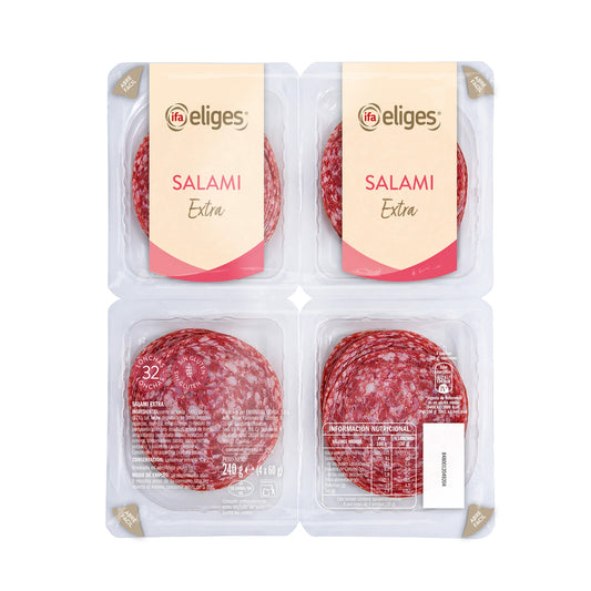 Salami Extra Ifa eliges p4 60g/u La Despensa