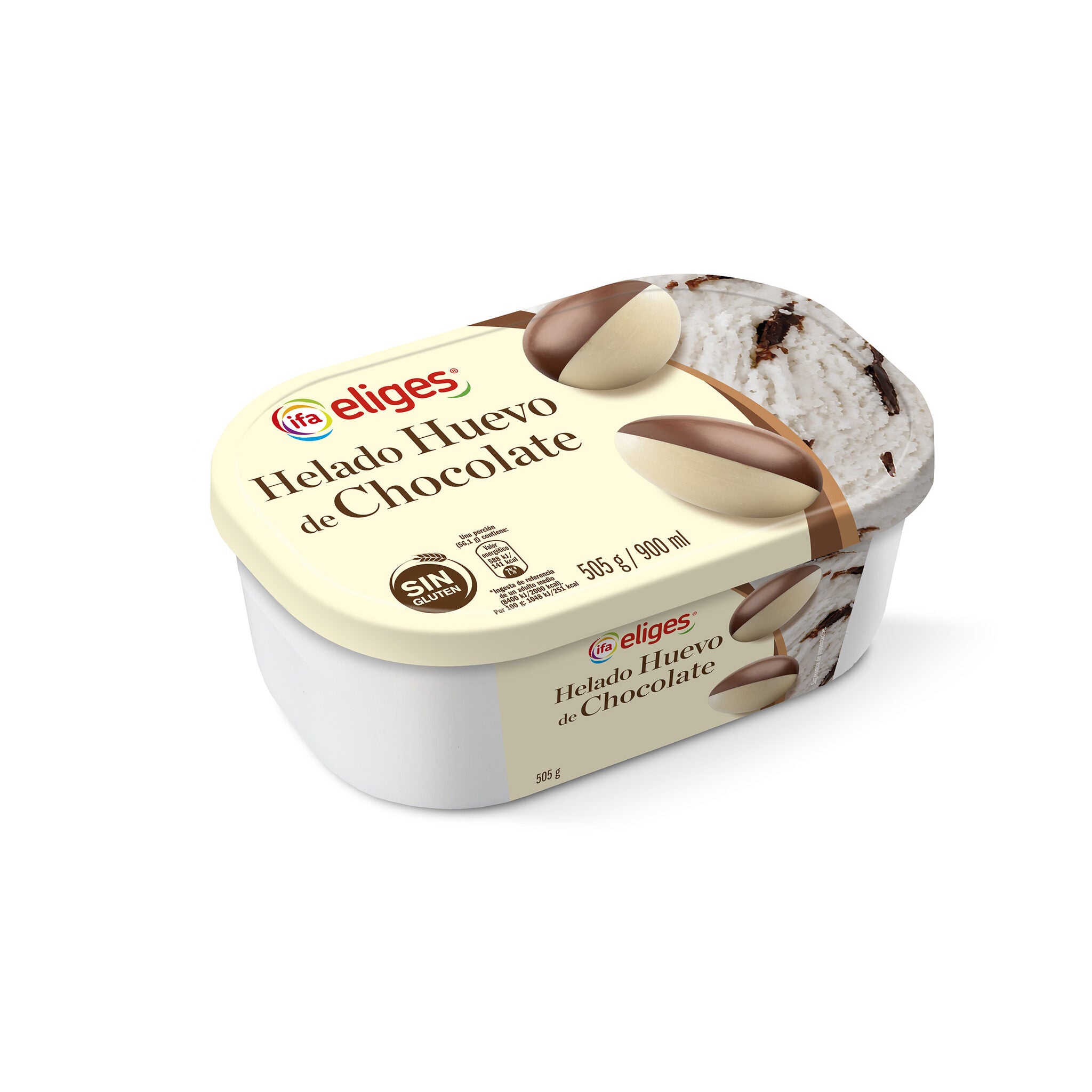 Tarrina huevo choco Ifa eliges 900ml