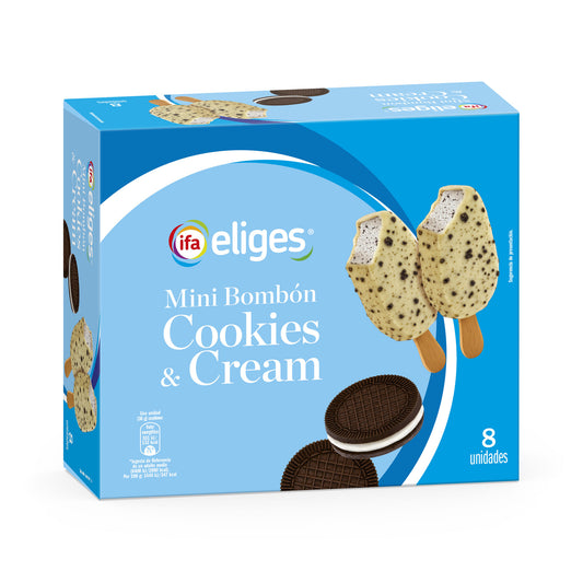 Bombon mini cookies&cream Ifa eliges p8 60ml/u La Despensa
