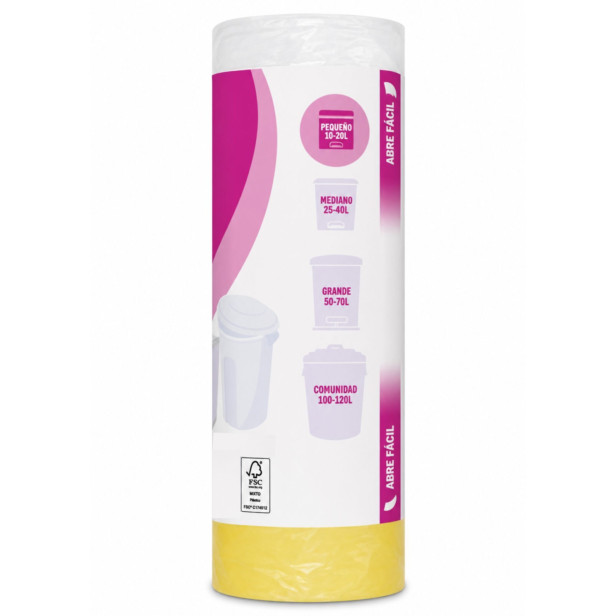Bolsas basura perfumadas mini 10l Ifa sabe 40u