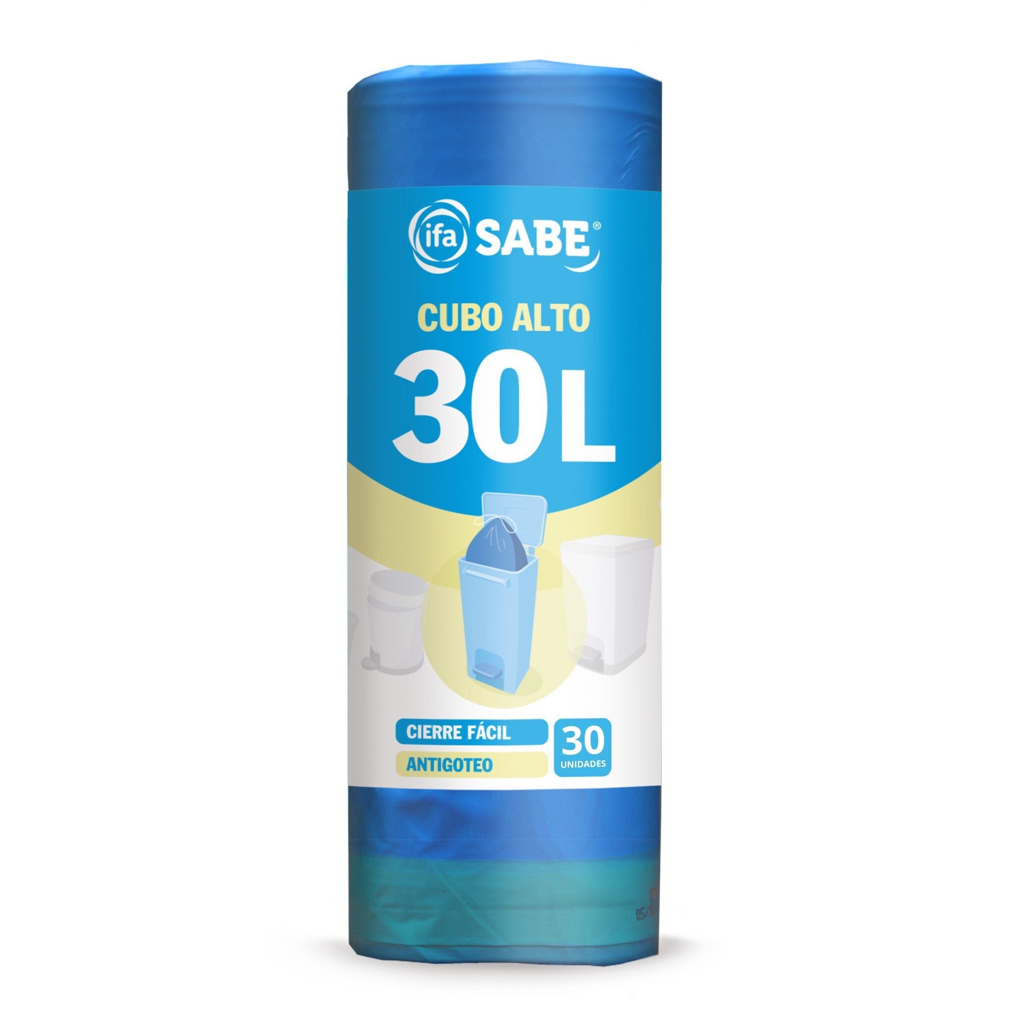 Bolsas basura cubo alto Ifa sabe 30u