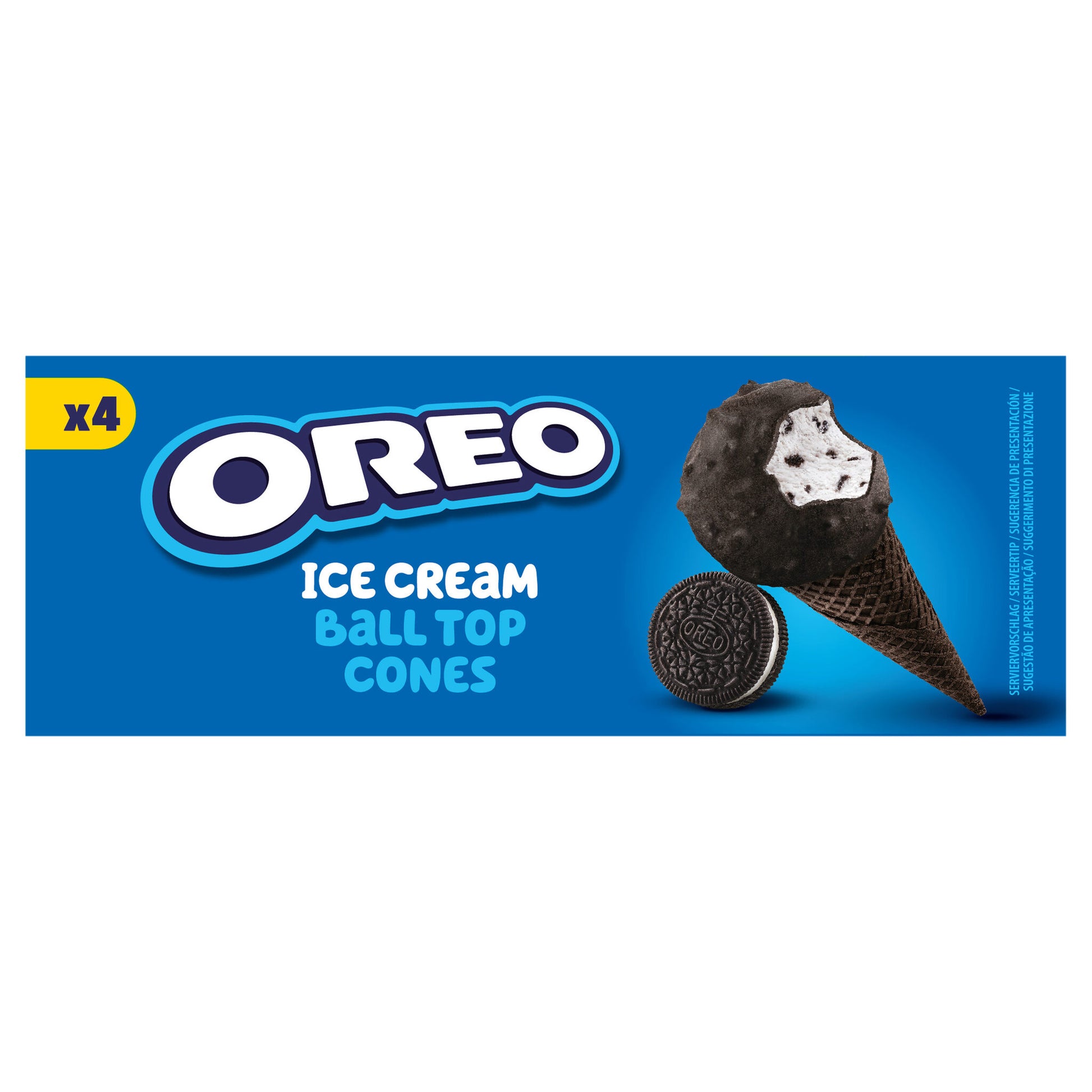 Cono bola Oreo p4 100ml/u