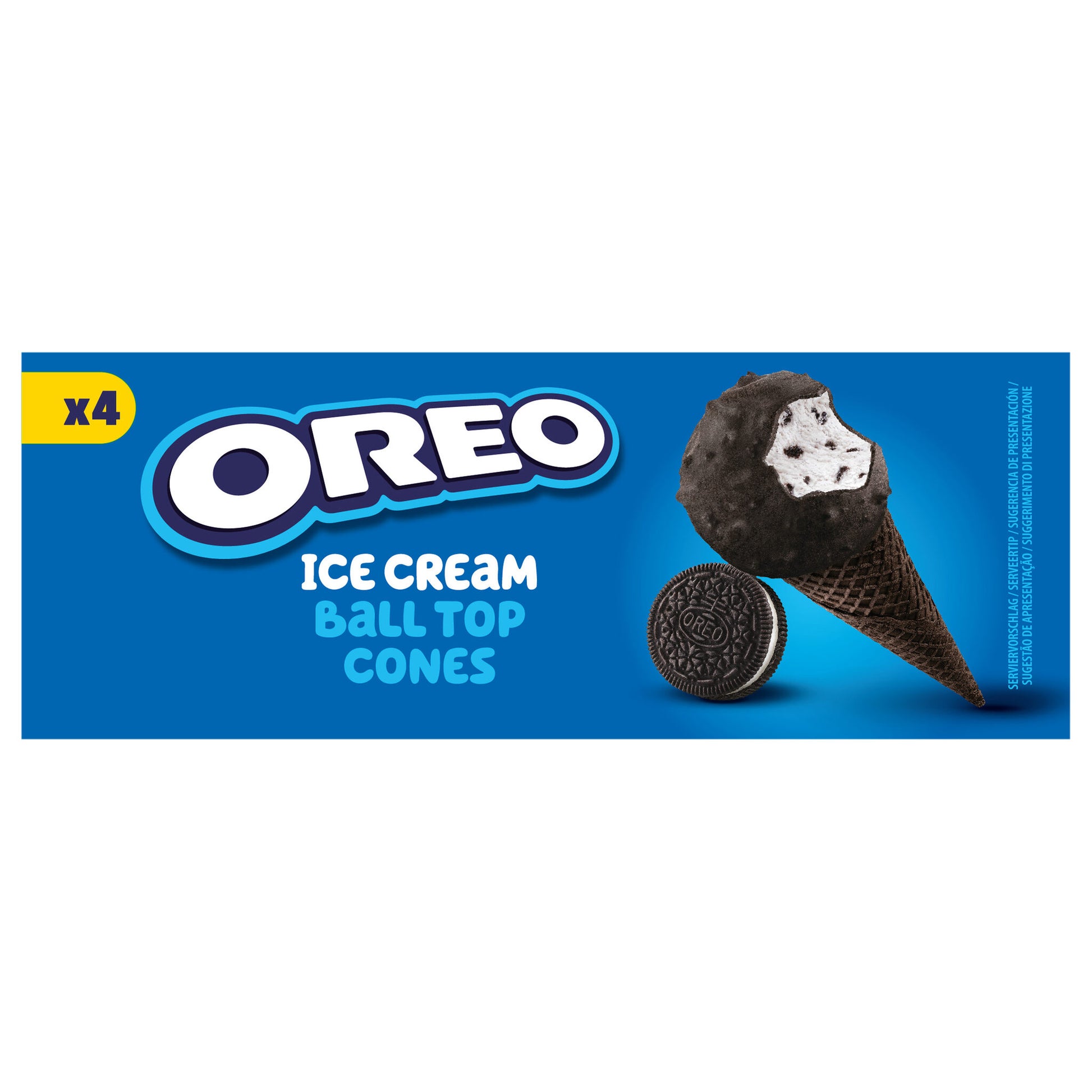 Cono bola Oreo p4 100ml/u