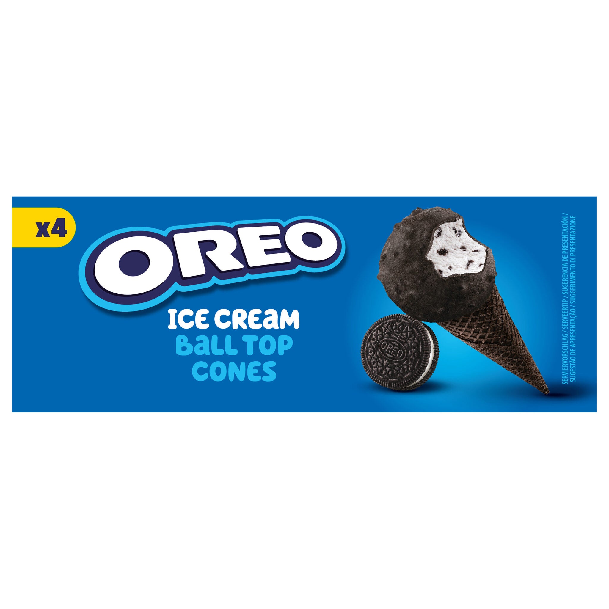 Cono bola Oreo p4 100ml/u