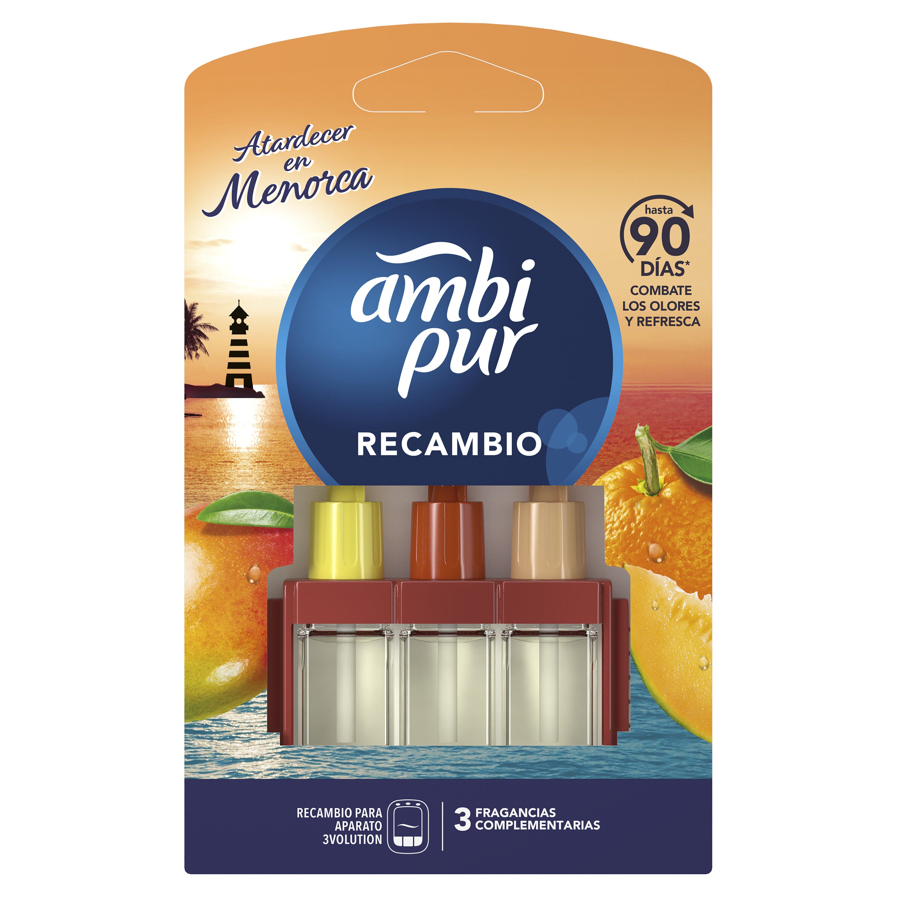Ambientador eléctrico menorca atardecer Ambipur 20ml