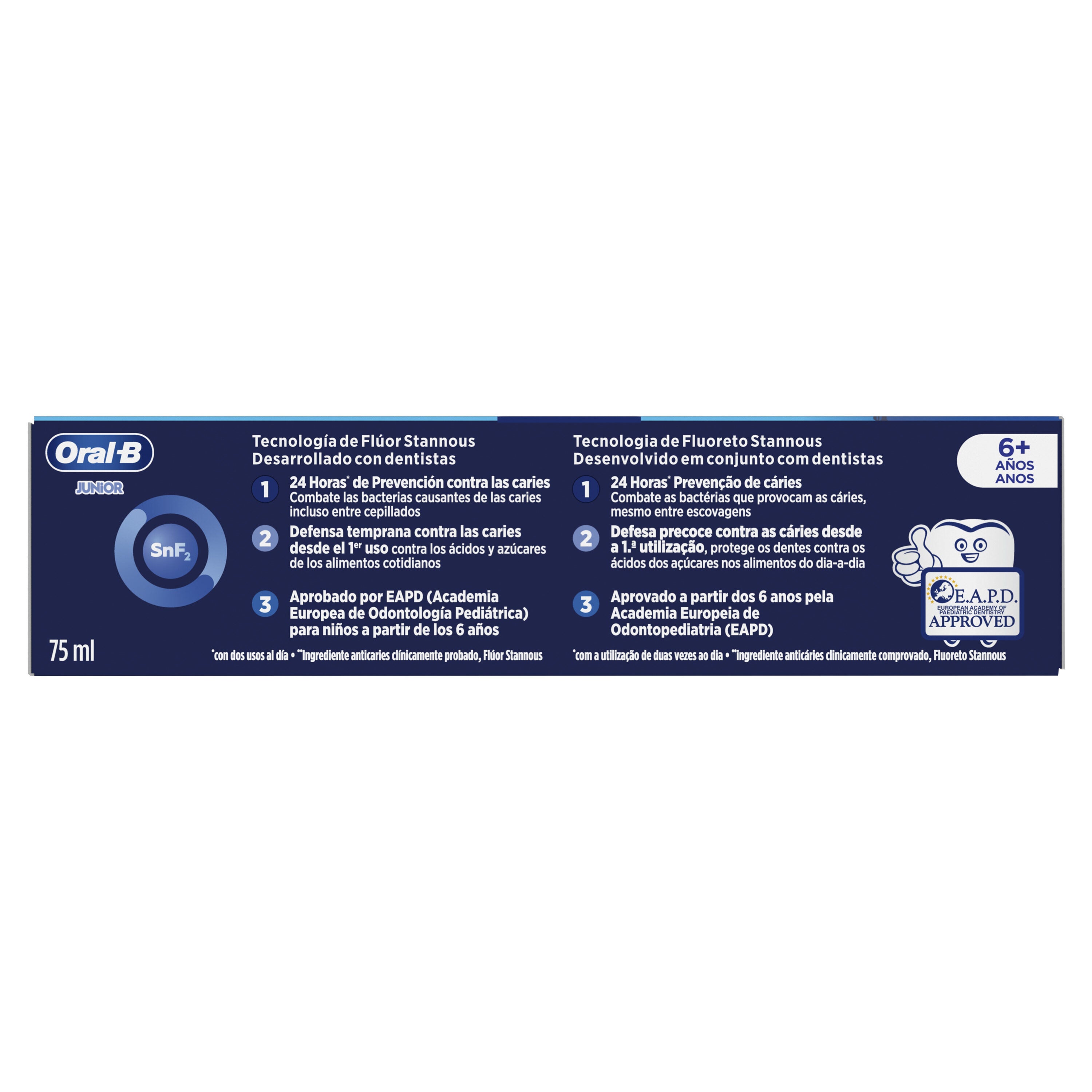 Dentífrico kids Oral-b 75ml